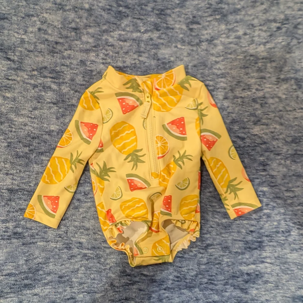 Carter's 3M Fruit Print Baby Swimsuit